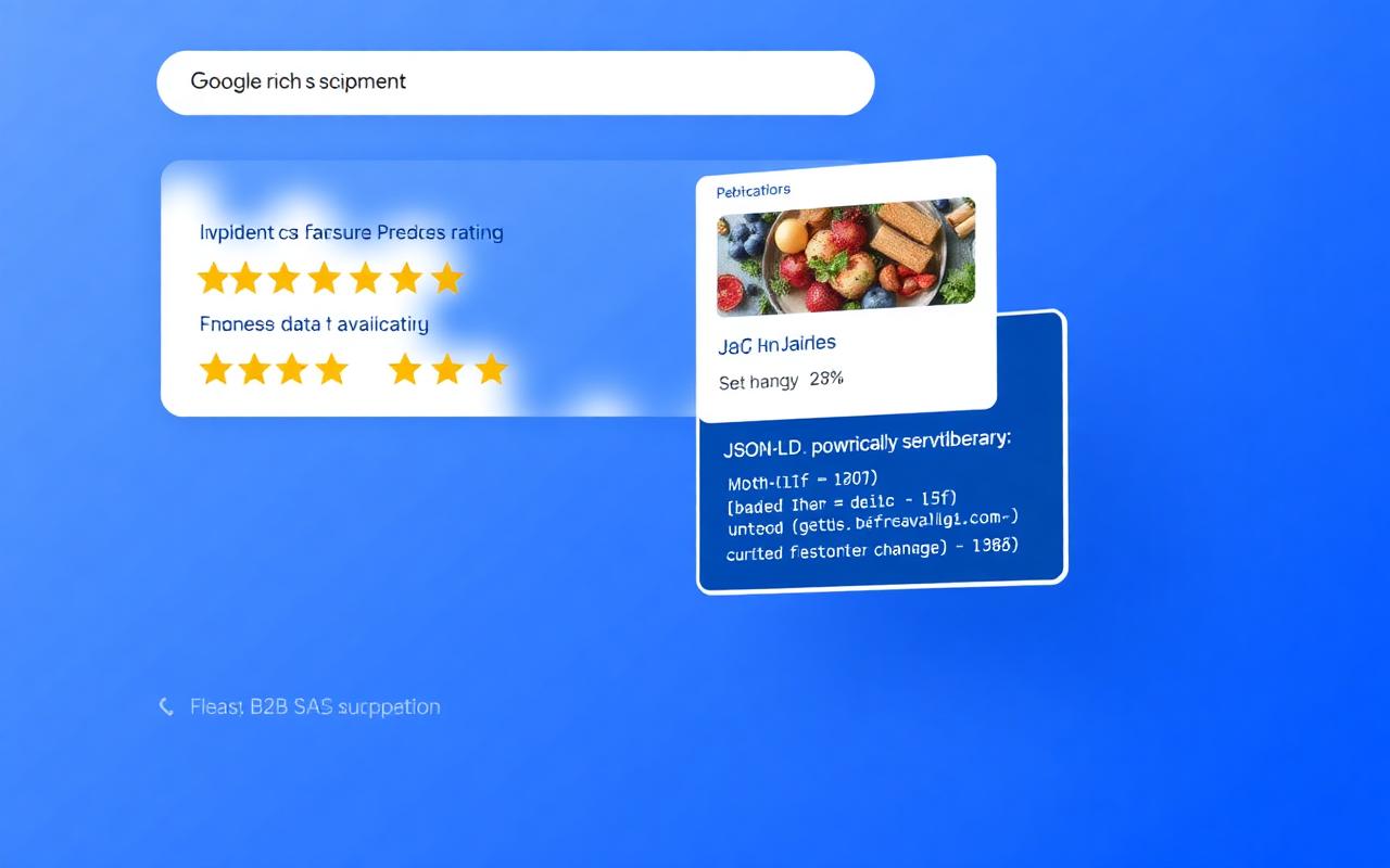 Google rich snippet product với star rating, price và ảnh nổi bật