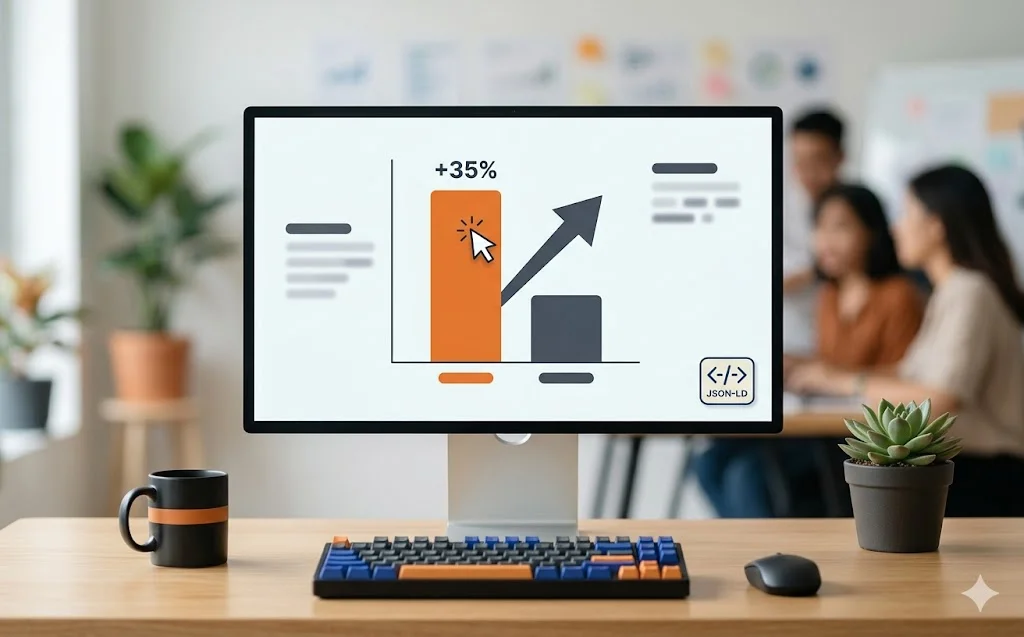 So sánh CTR giữa listing thường và listing có rich snippet ecommerce