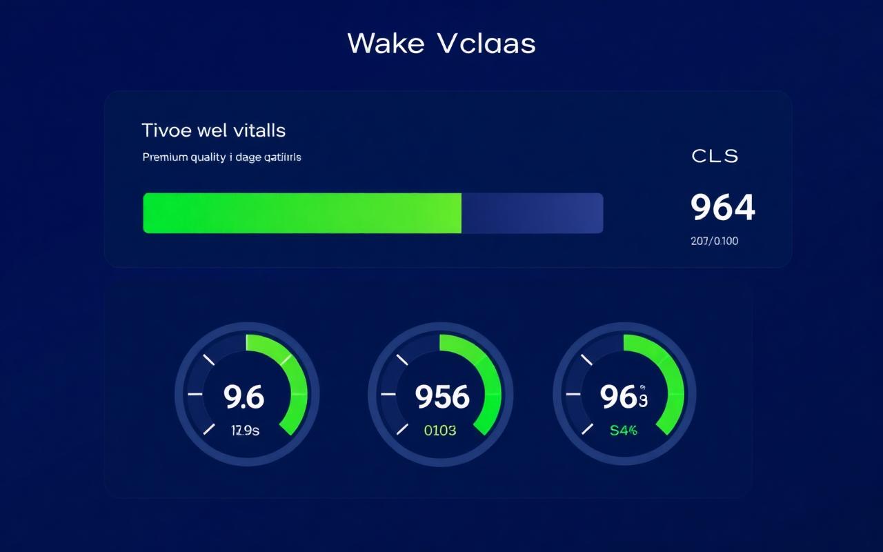 Bảng điểm Core Web Vitals đạt ngưỡng Good với LCP, INP, CLS đều xanh