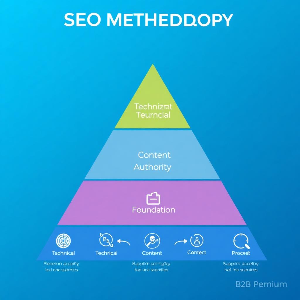 Quy trình SEO tổng thể 6 bước của DebugMyApp từ audit đến tối ưu