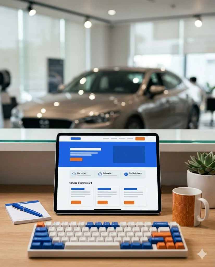 Mẫu website ngành Ô Tô & Gara