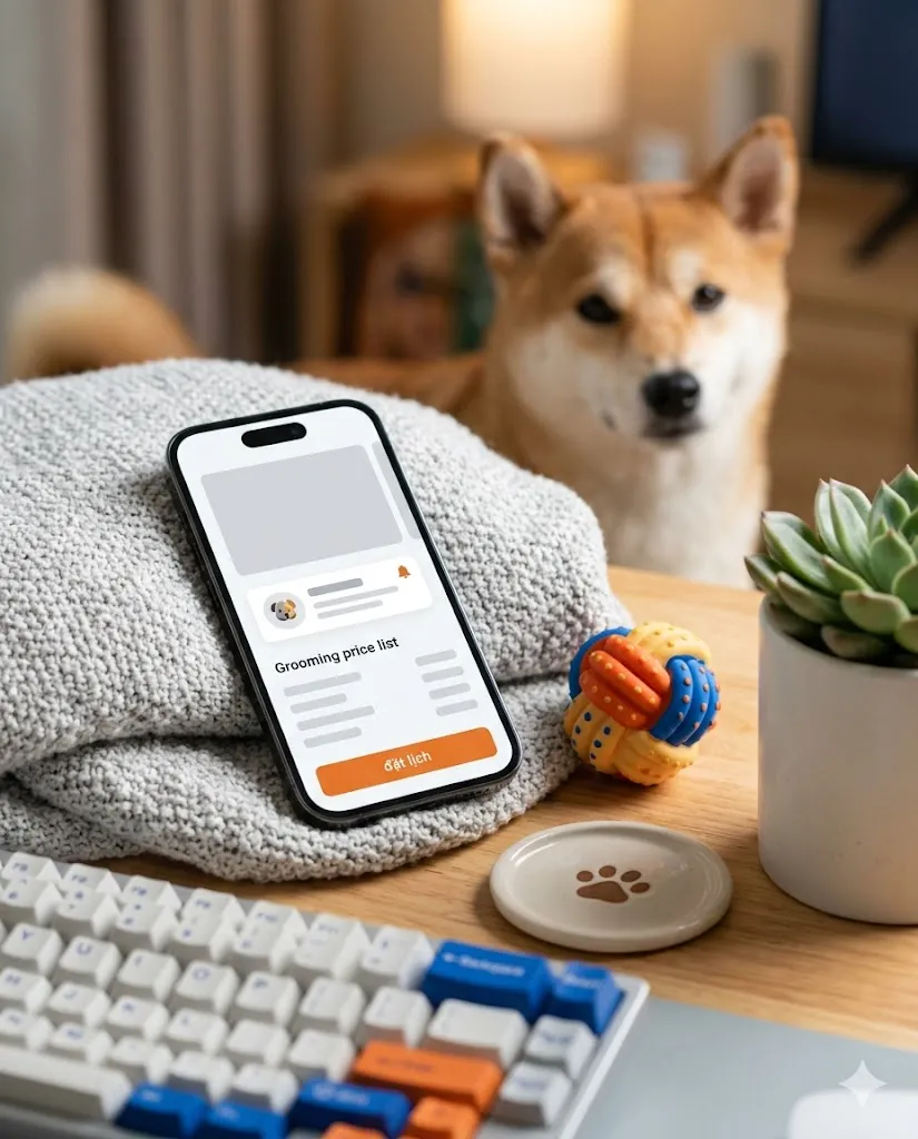 Mẫu website ngành Thú Cưng